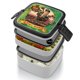 thumbnail image 4 of El Libro de la Vida Fiambrera de Doble Capa, Contenedor de Almuerzo Portátil Apilable, Almacenamiento de Alimentos Hermético a Prueba de Fugas, 1000ml, 4 of 6