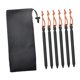 thumbnail image 3 of Paquete De 6 Clavos De Aluminio Para Carpa De Aluminio De Alta Resistencia, Viga En Y, Clavos Para Carpa, Negro, 3 of 5