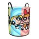 thumbnail image 2 of Las Chicas Superpoderosas Cesta de lavandería de gran capacidad redonda con asa, bolsa para ropa sucia plegable, almacenamiento para dormitorio, baño y lavadero 44x35 cm, 2 of 6