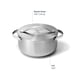 thumbnail image 3 of Olla holandesa Caraway de acero inoxidable de 6,5 cuartos, 5 capas, 3 of 7