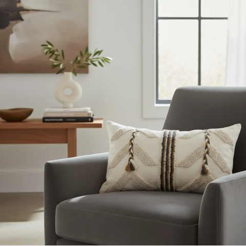 Rehuce - Cojín Algodón Bordado