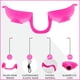 thumbnail image 3 of Gafas Super Sunnies Evo de protección ocular UV flexible, color rosa, 3 of 7