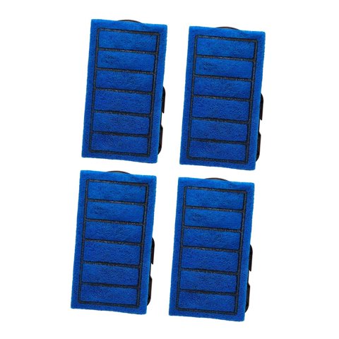 Ioensy - 4 Cartuchos De Filtro De Repuesto Para Acuarios De Tortugas Y Reptiles De 5 W.
