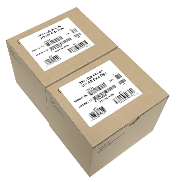 Cinta de datos HP LTO5 Ultrium de 3 TB RW, paquete de 10, recertificada y sellada