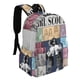 thumbnail image 2 of Girl Scout-theme Backpack, Campus style schoolbag Bookbag with Adjustable Shoulder Straps And Large Zip Compartment, Unisex Travel Bags.42x30x15cm, 2 of 6