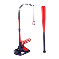 Ioensy - Máquina Lanzadora De Béisbol Para Niños De 3 A 5 Años, Color Rojo