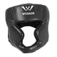 thumbnail image 5 of Cascos de boxeo, entrenamiento MMA, cascos muay thai acolchados, kickboxing, , artes marciales, karate, cascos de taekwondo , negro l negro grande, 5 of 5