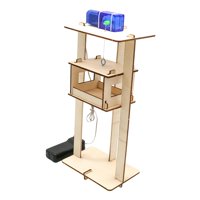 Bothyi - El Elevador De Madera Juega El Principio De La Función De Los Kits Educativos Del Juguete De La Ciencia De La Ciencia