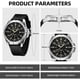 thumbnail image 2 of Reloj Hombre SAPPHERO 50M Resistente Agua Cuarzo Luminiscente 44mm, 2 of 2