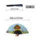 thumbnail image 4 of Hey Duggee Abanico Plegable Chino Abanico De Mano De Poliéster Plegable Abanicos Para Baile Fiesta Hogar Adecuado Para Hogar Oficina Fiesta, 4 of 6
