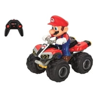 Ansaldo - Cuadrimoto Radio Controlada Mario Kart De 20Cms Escala 1:20