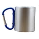 thumbnail image 1 of Vasos Con Mosquetón Taza Para Acampar Viajes Al Aire Libre Metal Senderismo Escalada 150ml Azul, 1 of 3