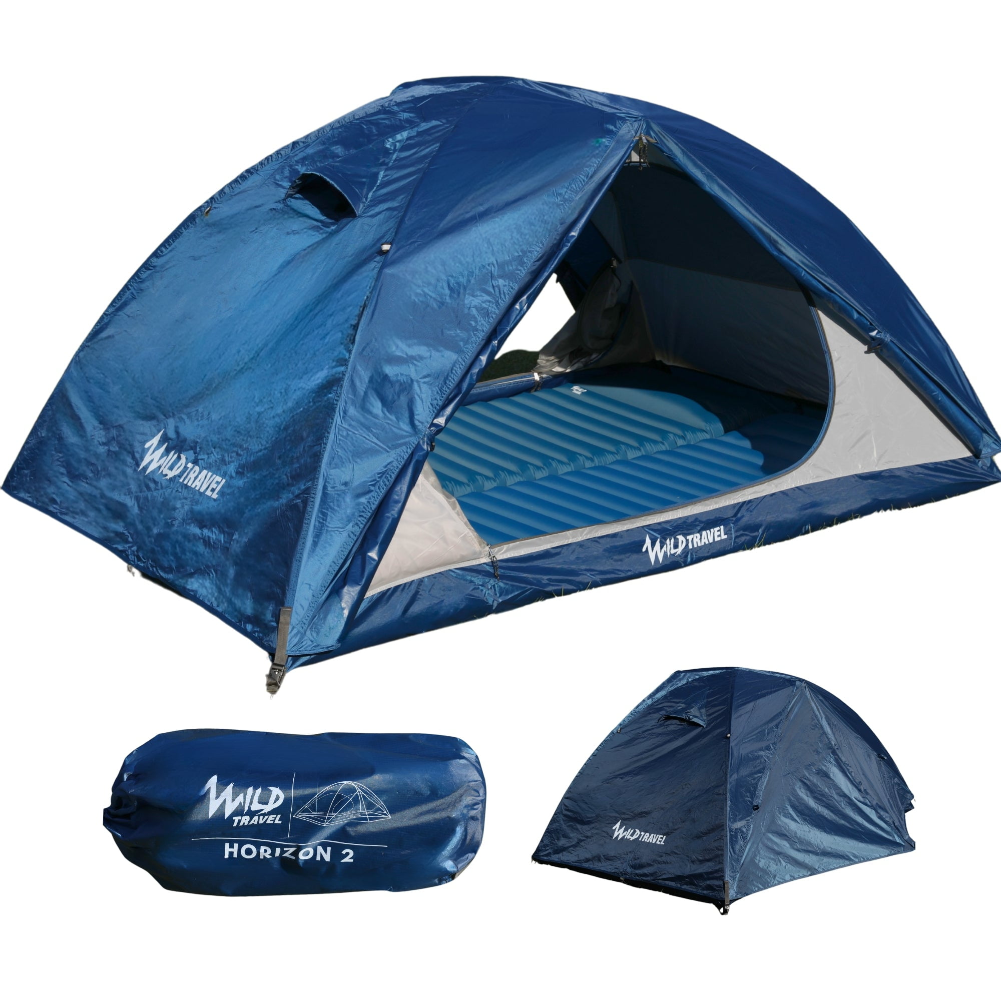 Carpa Horizon 2 Impermeable 2 Personas Trekking Wild Travel