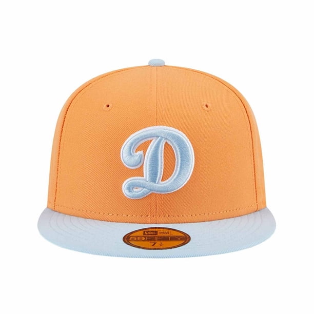 Jockey Gorra New Era 59fifty MLB LA Dodgers Color Pack Naranjo Cap