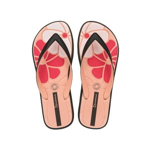 Sandalia Mujer Negro/Rosa Classic Comfy Ipanema