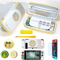 Bolsa De Almacenamiento Aaronmei Para Nintendo Switch Oled Con Carcasa Protectora, Protector De Pantalla Y Accesorios