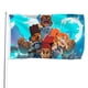 thumbnail image 1 of Dragon Striker Bandera impresa con temática, regalo perfecto para fanáticos, amigos y familiares, y adecuada para actividades al aire libre e interiores, decoraciones de fiesta. 120*180CM, 1 of 6