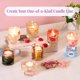 thumbnail image 3 of Kit para hacer velas WcoDusak de cera de soya y cera gel 2 en 1, 3 of 8