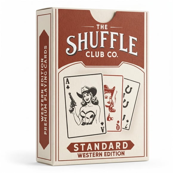Baraja Western Wild West de Shuffle Club Co