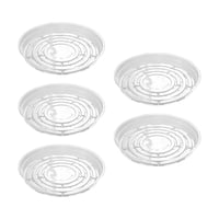 Magideal - Bandejas Para Plantas, Decoración Para El Hogar, Patio, Césped, Balcón, Alféizar Redondo, Platillos Para Plantas De 12 Pulgadas