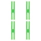 thumbnail image 4 of 4 Piezas De Bandas De Goma De Silicona Para Cuencos, Bandas En Forma De H Para Mochileros, Cajas De Juegos, Campamentos, Color Verde, 4 of 5