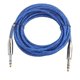 thumbnail image 1 of Bass Guitar 6.35mm Stereo Male to Male Cable de audio Cable trenzado de nylon 5m, 1 of 3