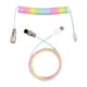 thumbnail image 2 of Cable USB de 3M que carga 2 en de conector de Metal puerto de línea de datos a USB para , Multicolor, 2 of 5