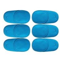 Magideal - 6 Piezas De Parches Oculares Para Ambliopía De Anteojos Para Niños, Parches De Entrenamiento Universales Para El Atención De Para Ojos Para , Azul