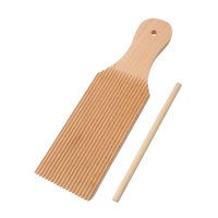 Magideal - Tabla Para Hacer Ñoquis Y Pasta, Herramienta Para Hacer Pasta, Diseño Curvo Único, Accesorio Sencillo, Adorno De Madera Para Cocinar En Restaurantes.