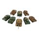 thumbnail image 4 of 8x 1/72 Kits De Modelos De Tanques Juegos De Rompecabezas 4D Para Coleccionables Favores De Fiesta Adultos Estilo C, 4 of 5