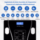 thumbnail image 2 of Balanza Pesa Digital Baño Inteligente Bluetooth Hasta 180kg, 2 of 5