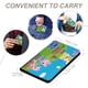 thumbnail image 4 of Peppa Pig Porta Pasaporte y Cartera de Viaje Premium de Cuero PU, Funda de Pasaporte Bloqueo RFID con Ranuras para Tarjetas de Crédito, Estuche para Libro de Pasaporte para Familia 10cm × 15cm, 4 of 6
