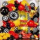 thumbnail image 4 of Guirnalda De Globos Kit Para Fiesta De Autos De Carrera, 4 of 9