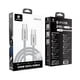 thumbnail image 3 of Cable USB-C a USB-C Lenyes LC550 240W Carga Rápida 1m, 3 of 5