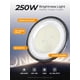thumbnail image 2 of Luces LED de gran altura ONLYLUX UFO 250 W 37500 LM 5000 K (paquete de 10), 2 of 7