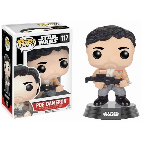 Figura Funko Pop Star Wars Poe Dameron Resistance E7 TFA