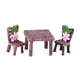 thumbnail image 4 of Juego De Sillas De Mesa Decoración Pintada A Mano Para Modelo De Arquitectura Micropaisajista Multicolor, 4 of 5