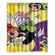 thumbnail image 1 of Cortina de ducha de Chica Superpoderosa, juego de cortina de baño con ganchos, tamaño 60 x 72 pulgadas, 1 of 3
