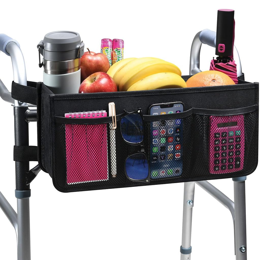 Medical King - Bolsa Walker Basket, Accesorios Para Caminadores, Portavasos