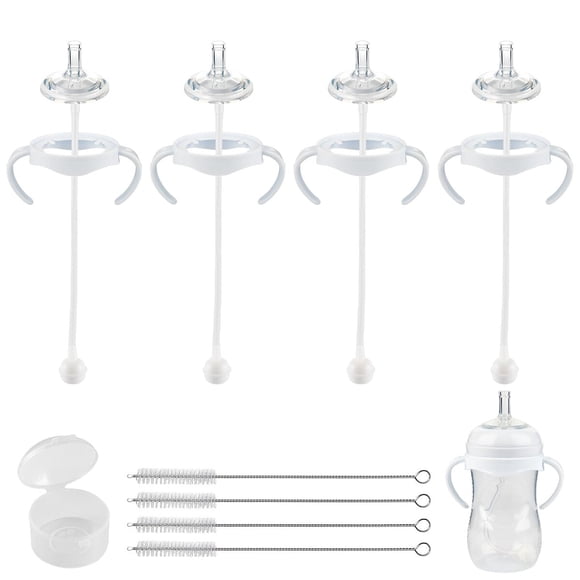 Kit Vaso con Bombilla XUNICUTE para Botella Philips Avent Natural