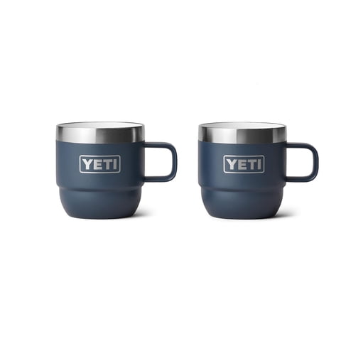 Taza Yeti Rambler De Acero Inoxidable Con Aislamiento Al Vacío, 180 Ml, Paquete De 2 Unidades