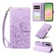 thumbnail image 1 of Funda Cartera para Samsung Galaxy A56 5G Perro Cachorro Grabado con Tarjetas Soporte Correa Morado, 1 of 6