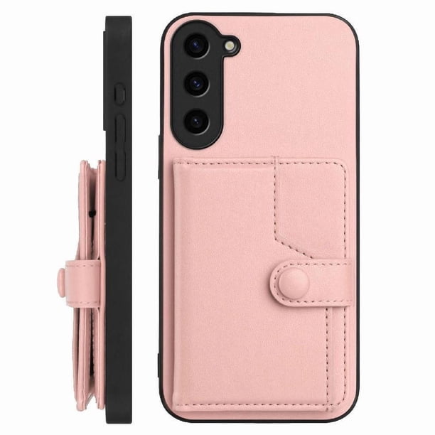 FOXDOCK Funda para SAMSUNG Galaxy s23 FE con Bloqueo RFID - Diseño Elegante con Cierre de Botón