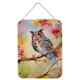 thumbnail image 1 of Letrero metálico de aluminio para colgar en pared o puerta Eastern Screech Owl, 1 of 3