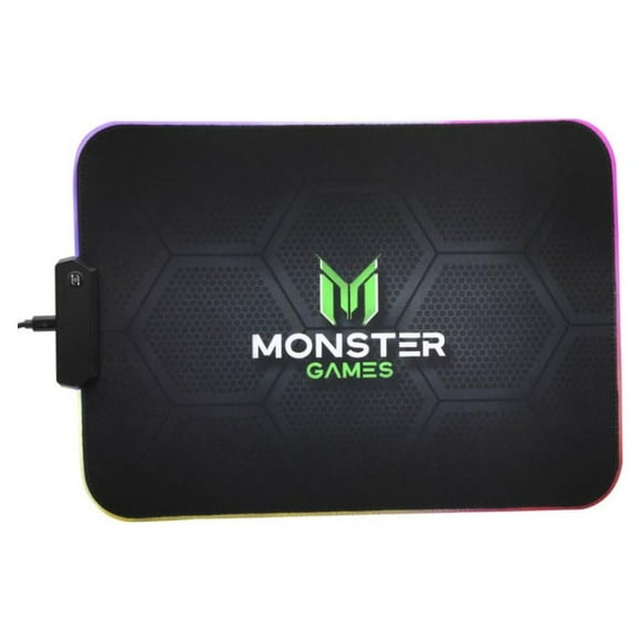 Mousepad Gamer Usb Rgb 35x25cm Negro Speed