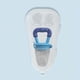 thumbnail image 5 of 5pcs/set Baby Fresh Food Fruit Vegetable Feeder With Small Middle Large Pacifier, Infant Toddler Teether Soothing Toy, Food Juice Supplement Processo, Baby Food Feeder Pacifier, Feeding Food Squeeze, 5 of 5