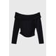 thumbnail image 1 of Polera Mujer Bardot Negro, 1 of 3