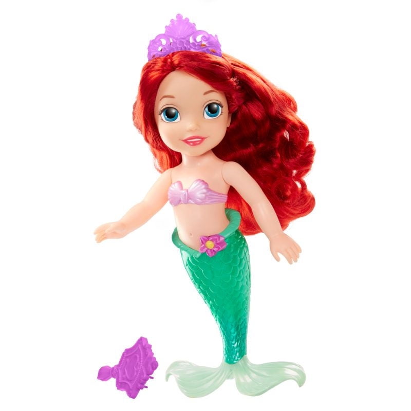 Disney Princesas - Muñeca Ariel Con Cepillo.