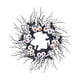 thumbnail image 4 of Guirnalda Colgante Para Puerta Con Forma De Ojos Espeluznantes De Halloween Para Accesorio De Entrada, 4 of 5