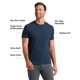 thumbnail image 3 of Camiseta masculina True Classic 3XL Pack de 3 unidades de manga corta y cuello redondo, 3 of 9